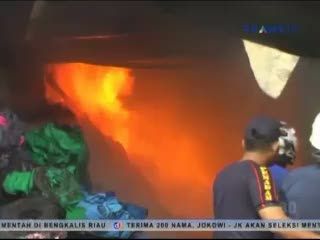 4 Ruko Terbakar Akibat Ledakan Kompor