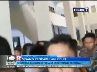 Sidang Pencabulan Ricuh