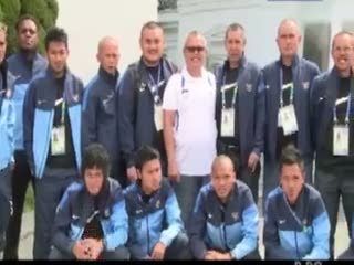 Timnas U-23 Kunjungi KBRI di Korsel