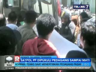 Ingin Tertibkan Lapak, Satpol PP Dipukuli Pedagang Hingga Tewas