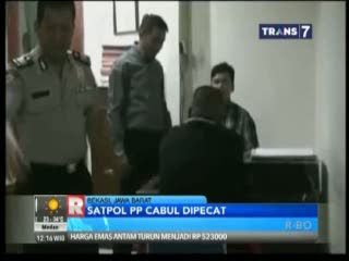 Satpol PP Cabul Dipecat