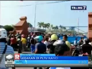Warga Dikejutkan dengan Ledakan di PLTU Kanci