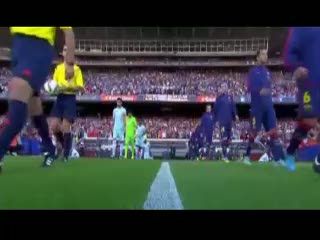 Pesta Gol Barca di Camp Nou