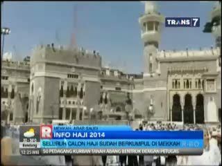 Seluruh Calon Haji Tiba di Mekkah