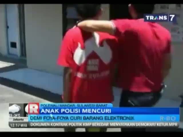 Demi Foya-foya Anak Polisi Jadi Otak Pencurian Elektronik