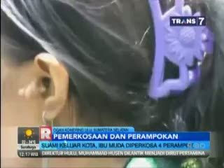Suami Keluar Kota, Ibu Muda Diperkosa 4 Perampok Bertopeng