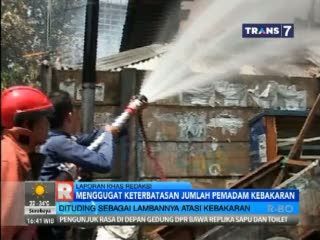 Pemadam Kebakaran Kurang Personel