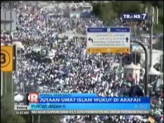 Puncak Haji, Jutaan Umat Islam Wukuf di Arafah