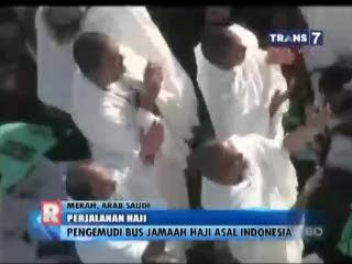 Pengemudi Bus Jamaah Haji Asal Indonesia