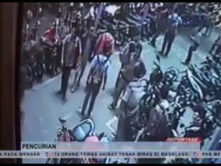 Terekam CCTV, Pencuri Tas Tertangkap di Area kampus