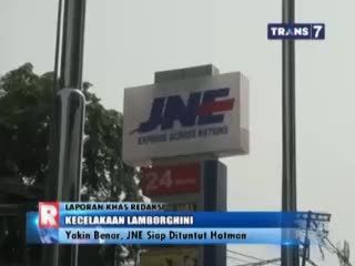 Yakin Benar, JNE Siap Hadapi Tuntutan Hotman