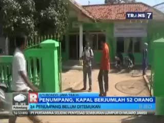 24 Penumpang Kapal Jabal Nur yang Tenggelam Belum Ditemukan