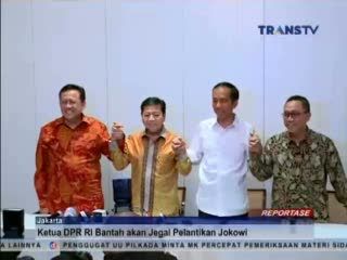 Jokowi Lakukan Pertemuan dengan DPR, MPR dan DPD