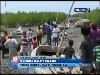 Penemuan Mayat Korban Kapal Tenggelam