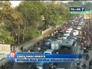 Penyebab Suhu Jakarta Panas Terik