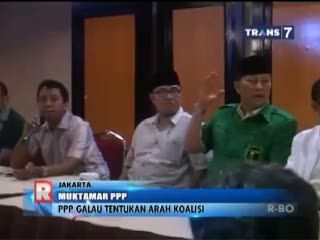 PPP Galau Tentukan Arah Koalisi 