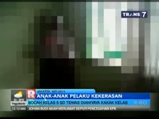 Anak-anak Pelaku Kekerasan