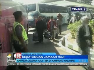 Ratusan Jamaah Haji Tiba di Kampung Halaman