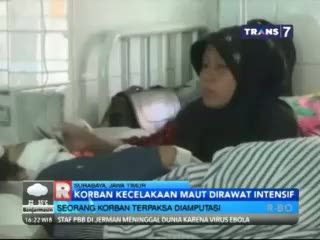 Korban Kecelakaan Bus Harapan Jaya Masih Dirawat Intensif