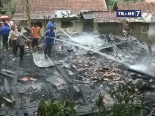 Tabung Elpiji Meledak, Rumah Lansia Ludes Terbakar