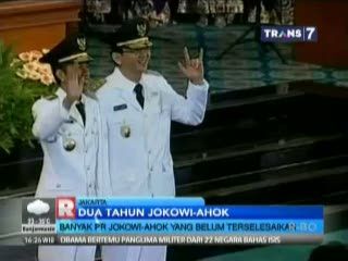 Dua Tahun Jokowi-Ahok, Banyak PR yang Belum Selesai