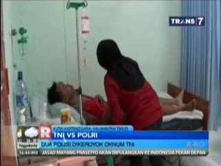 Dua Polisi Terluka setelah Dikeroyok Oknum TNI