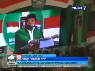 Romahurmuziy Ketum PPP Hasil Muktamar Surabaya