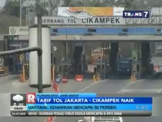 Tarif Tol Jakarta-Cikampek Naik