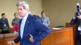 Menlu AS John Kerry dan PM Australia Tony Abbott Hadiri Pelantikan Jokowi