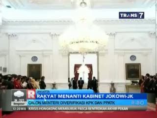 Rakyat Menanti Kabinet Jokowi-JK