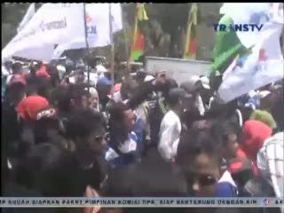 Buruh Tagih Janji Ahok Naikkan UMPP Rp 4 Juta
