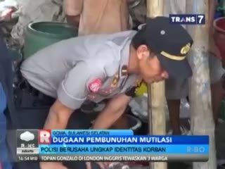 Polisi Masih Lakukan Olah TKP di Tempat Penemuan Potongan Tubuh
