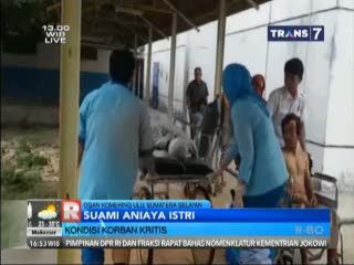 Cemburu Buta, Suami Tega Aniaya Istri di Keramaian Pasar