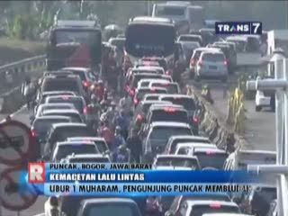 Libur Muharam Puncak Macet Parah