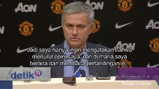 Jose Mourinho Tidak Happy Dengan Satu Poin di Old Trafford