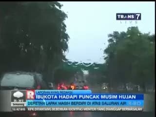 Ibukota Bersiap Hadapi Puncak Musim Hujan