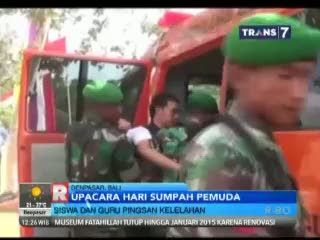 Upacara Hari Sumpah Pemuda Diwarnai Sejumlah Insiden 