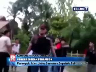 Perampok Jalur Lintas Sumatera Digrebek Polisi