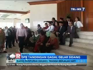 DPR Tandingan Gagal Gelar Sidang
