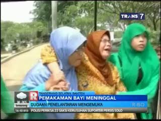 Pemakaman Bayi Meninggal yang Diduga Ditelantarkan RS Berlangsung Haru