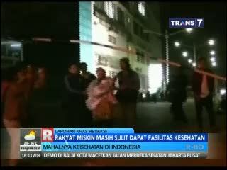 Rakyat Miskin Masih Sulit Dapatkan Fasilitas Kesehatan