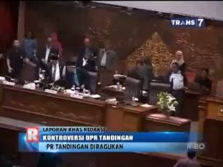 DPR Tandingan Diragukan