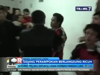 Sidang Perampokan Berlangsung Ricuh, Pelaku Pukuli Anak Korban Hingga Luka