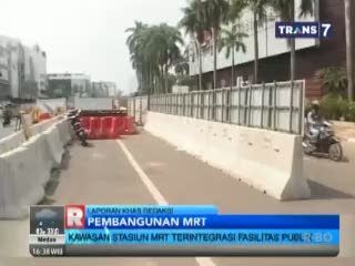 MRT Terintegrasi Pusat Perbelanjaan