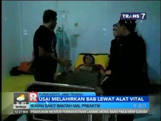 Diduga Malpraktek, Seorang Ibu BAB Lewat Alat Vital