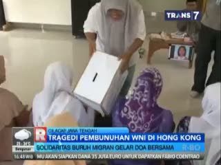 Solidaritas Buruh Migran Gelar Doa Bersama