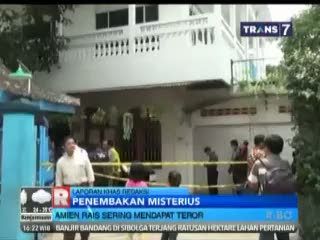Penembakan di Rumah Amien Rais Belum Tentu Aksi Teror