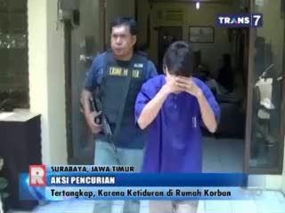 Pencuri Tertangkap karena Ketiduran di Rumah Korbannya
