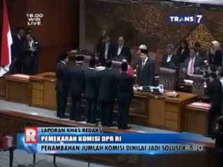 Penambahan Jumlah Komisi Dinilai Bisa Jadi Solusi Kisruh di DPR