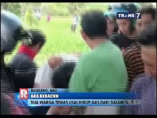 Dua warga Tewas Usai Hirup Gas Beracun di Dalam Sumur